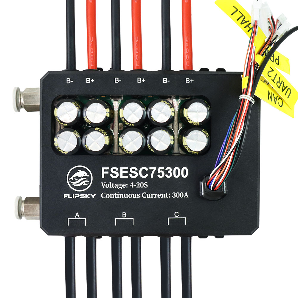 Vesc 75300 High Current Esc - Flipsky FSESC 75300 84V Hohe Strom