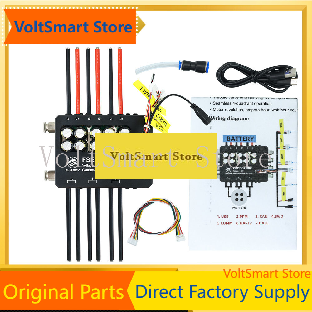 Vesc 75300 High Current Esc - VoltSFlipsky Fsesc 75300 84V Hochstrom 350A