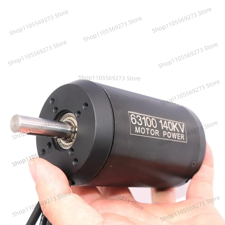 63100 Brushless Motor 140Kv - 63100 140kv 190kv 5000W Dual-Hub-Belt-Direktantrieb-DC-Bürstenloser Motor